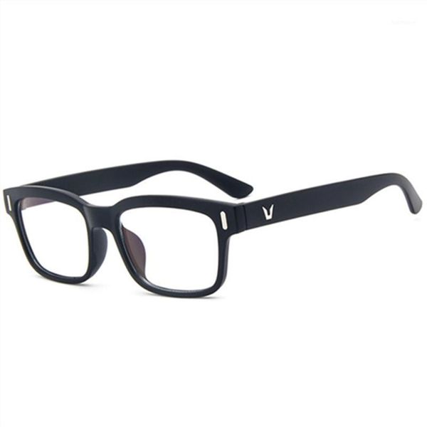 

anti-fatigue anti-radiation 0 diopter glasses plain glass spectacles computer protection eyewear frame1, White;black