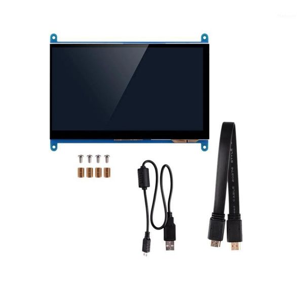 

monitors 7 inch full view lcd ips press sn 1024x600 hd display monitor for raspberry pi1