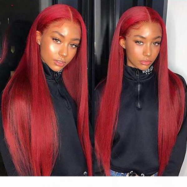 

red lace front human hair wigs red human hair wig 99j lace frontal wig pre plucked full lace human hair wigs colored, Black;brown