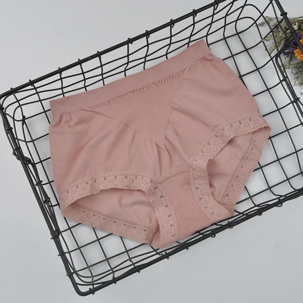 

japanese single women's peruvian triangle pants, seamless terry, cotton fabric underwear, buttock without mark inside, Black;pink