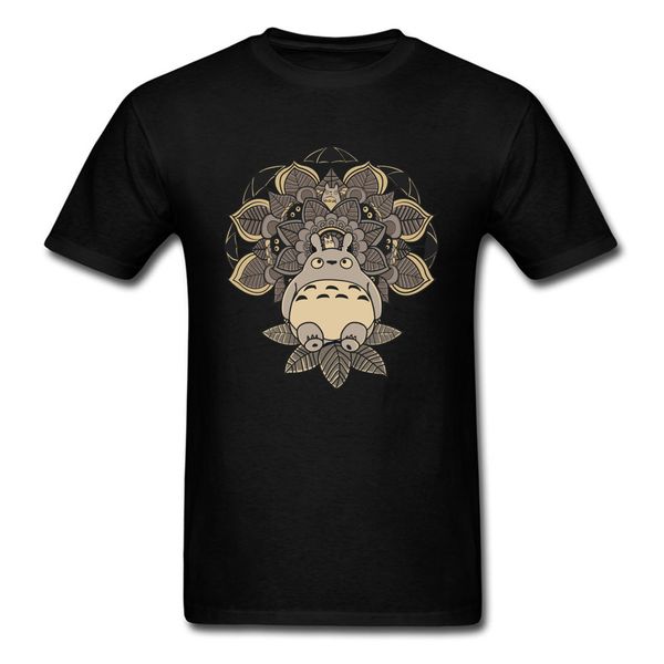 

mandala neighbor totoro for men unique designer cotton summer anime harajuku clothes hoodie designers t shirts sweatshirt