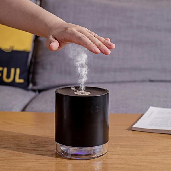 

usb smart induction ultrasonic spray humidifier with led indicator