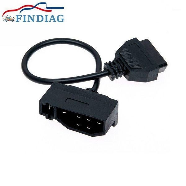 

diagnostic tools for 7pin adaptor obd connector to socket 16pin female cable adapter converting connection 1