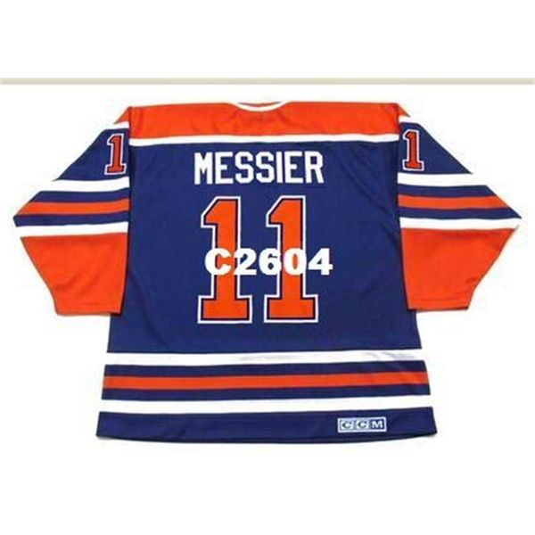 

men #11 mark messier edmonton oilers 1990 ccm vintage retro away hockey jersey or custom any name or number retro jersey, Black