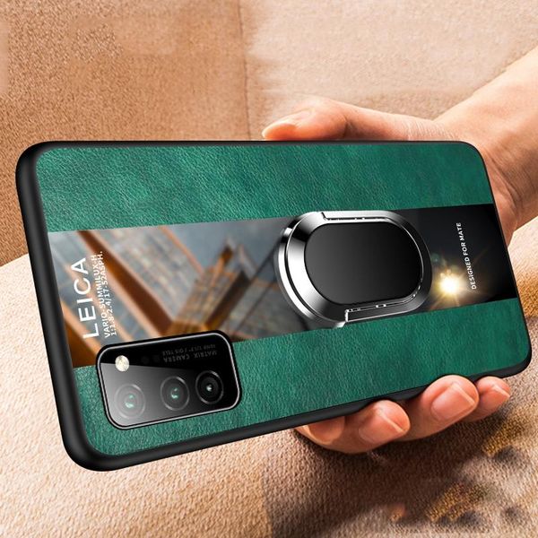 

роскошная кожа силикона магнитный держатель телефона чехол для huawei honor v 30 20 10 9 8 x c р30 р20 pro lite bbyeho bwkf