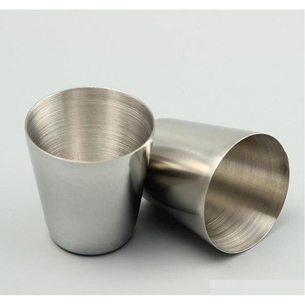 

by dhl or ems 1000 pcs 30ml portable stainless steel sglasses barware beer wine drinking glass ou jllsdu eatout