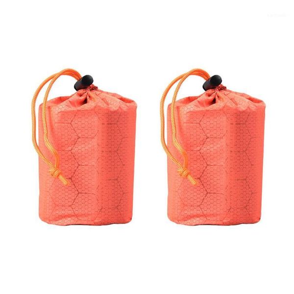 

sleeping bags portable thermal waterproof emergency bag keep warm survival gear1