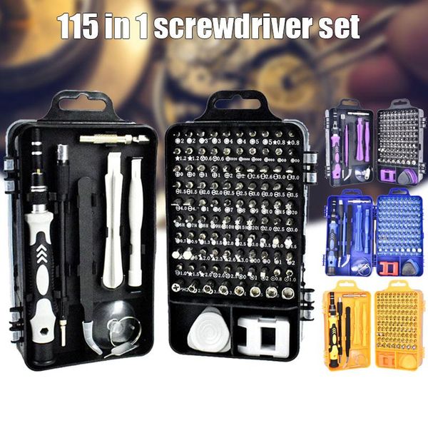 

115 in 1 precision screwdriver set 98 screwdriver+17 disassembly accessories torx screw driver phone laprepair kits tp899