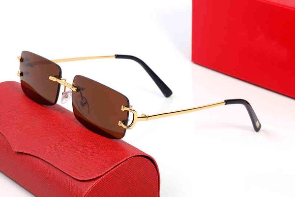 

fine accessories ancient lens wire sunglasses men rimless square sun glasses women for outdoor club clear glasses frame oculos shades 313685, White;black