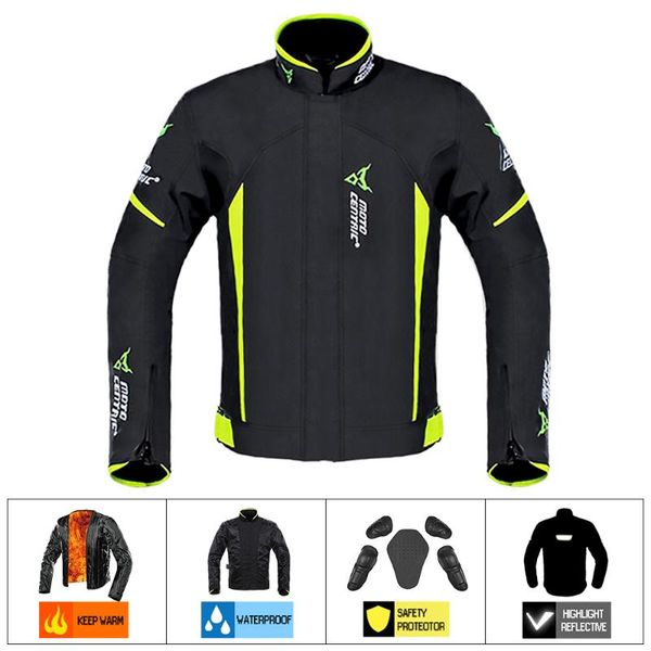 

motocentric мужчины мотоцикл куртка chaqueta мото бронежилет водонепроницаемый ветрозащитный езда мотокросс куртка костюм защитный механизм