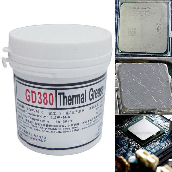 

gd380 thermal conductive grease paste silicone heat sink high temperature resistance dja99