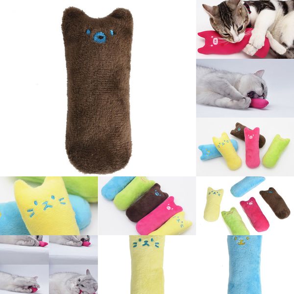 

interactive plush creative pillow popular catnip funny toy teeth grinding cute cat scratcher toys 3 n4bzv