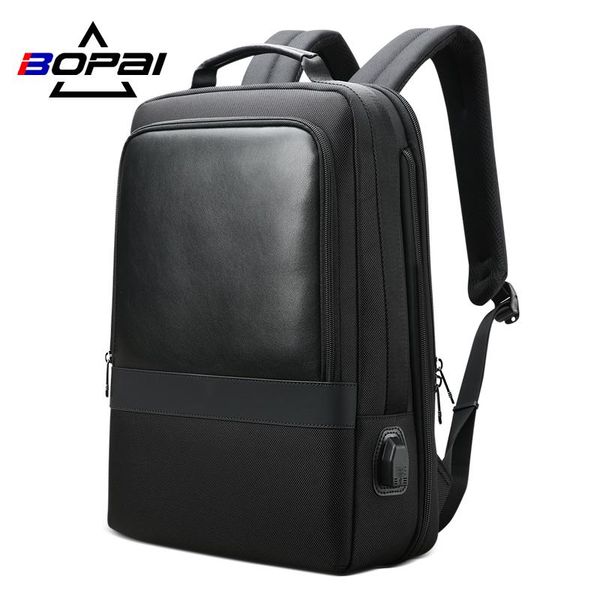

bopai бизнес рюкзак студент schoolbag путешествия рюкзак usb зарядка 15,6-дюймовый ноутбук сумка для подростка bbyawk garden2010