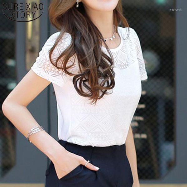 

2019 fashion ladies white blouse women blouse and shirts harajuku chiffon solid shirt of women shirt 3717 501