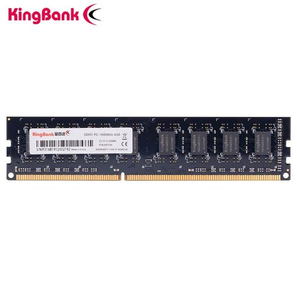 

kingbank ddr3 8gb 4gb memory 1600mhz 240pin 1.5v deskram dimm