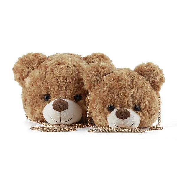 

original plush bear doll chain bag mini bag lolita girl messengers bags mobile phone a5369