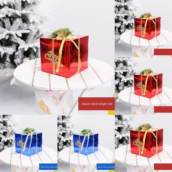 

ic7ty box window decorations largemedium small and pile box l gift window pile head shopping mall decorative christmas tree layout gift h