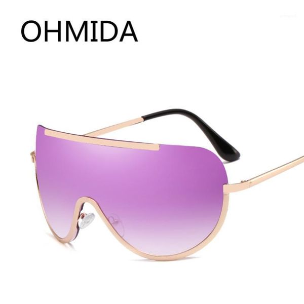 

sunglasses ohmida fashionable oversize women brand designer womens vintage big frame shades men's sun glasses uv4001, White;black