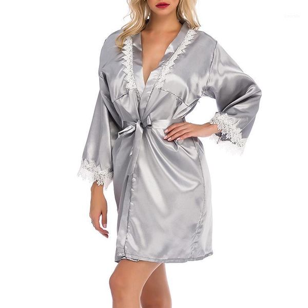 

plus size women pajamas sets satin sleepwear silk 2 pieces nightwear pyjama 2020 spaghetti strap lace sleep lounge pijamas1, Black;red