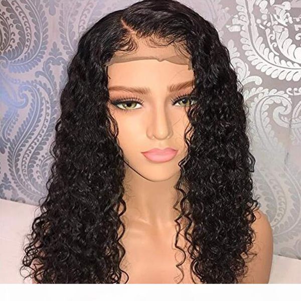 

full lace human hair wigs 360 lace wigs brazilian virgin hair 12-24" curly pre-plucked natural hairline 130% density human lace wigs, Black;brown