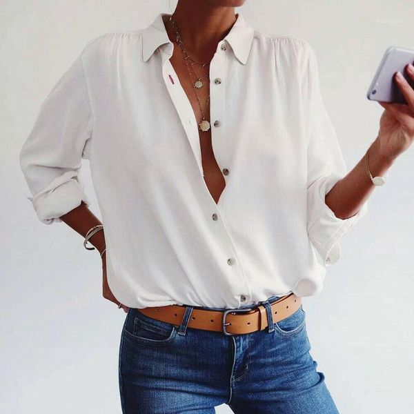 

boho women summer loose v-neck shirt long sleeve blouse gypsy beach shirts 6-141, White