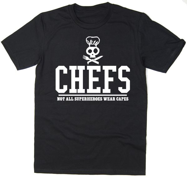 

2019 chefs - not all superheroes wear capes - funny t-shirt - many colours sport hooded sweatshirt hoodie