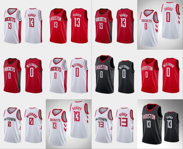

men houston rockets james harden russell westbrook 2020 basketball jersey, Black