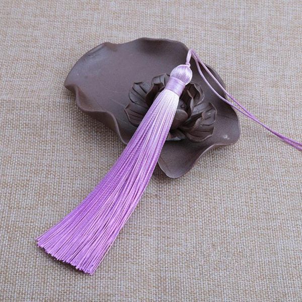 

5pcs fashion gradient ramp tassel small pendant diy handicrafts bookmarks chinese knot clothing curtain decoration accessories h qyllzv