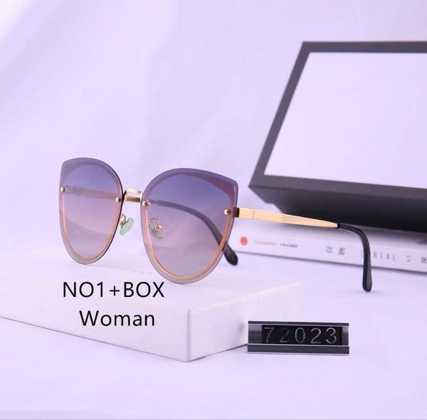 

classic mens woman sunglasses designer sunglasses summer brand goggle glasses uv400 ezatharh 14 colors available with box, White;black