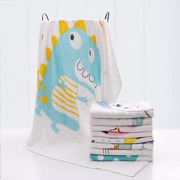 

summer double bamboo fiber children's cartoon bath towel blanket is soft, skin friendly, breathable and water absorbent