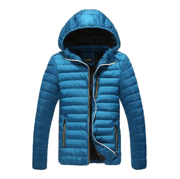 

winter men's cotton-padded jacket mid-length jacket european and american men's loose solid color cotton, Black
