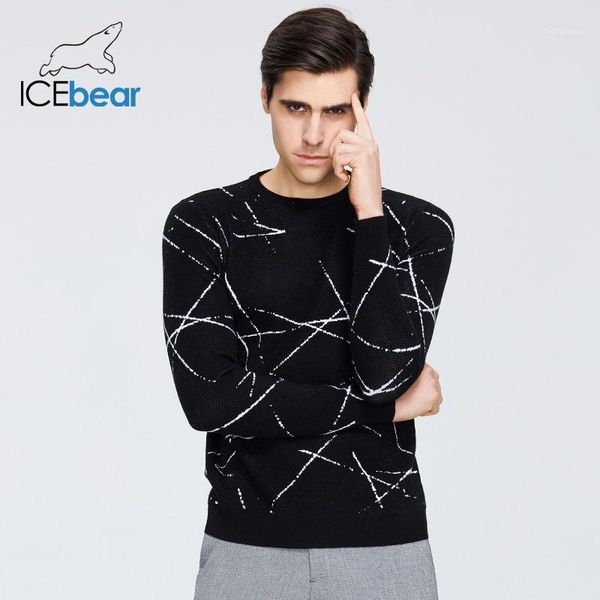

2020 new men's sweater male apparel autumn men's brand clothing 18211, White;black