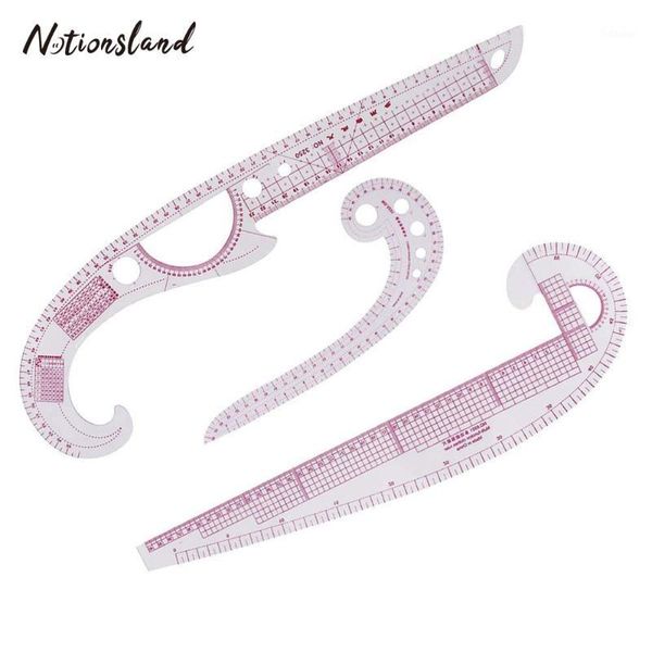 

1pc super soft plastic curve ruler drawing tailor ruler comma shaped yardstick sewing tools 9 designs1, Black