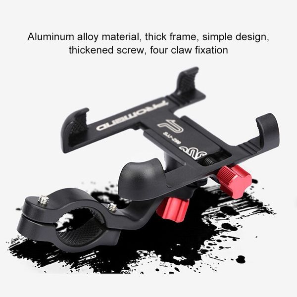 

универсальные алюминиевого сплав велосипед держатель мобильного телефона регулируемого покрытие принадлежность для мотоциклов