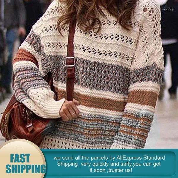 

womens sweaters jumpers long sleeve knitted striped oversized fluffy sweater pullovers color block off the shoulder sweater1, White;black