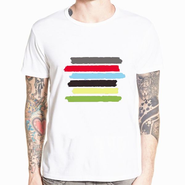 

men's casual short sleeve striped print mr 2018 summer brand male harajuku streetwear sport hooded sweatshirt hoodie men t shirt