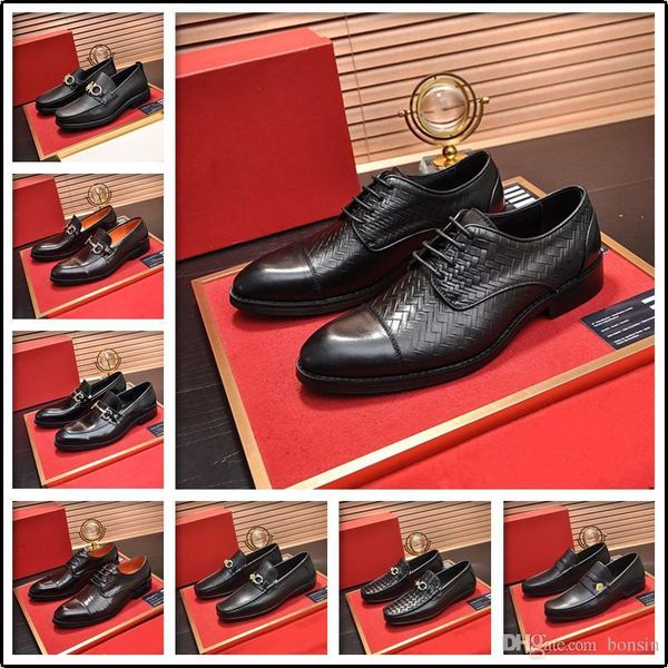 

mf men casual shoes slip on male design loafers flats shoes camisa social masculina dress shoes for men loafers men 22, Black