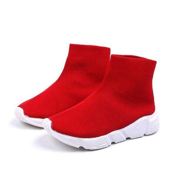 

spring детский спорт мода носки мальчиков дышащая запуск девушки нескользящие вскользь ботинки младенца 201009, Black