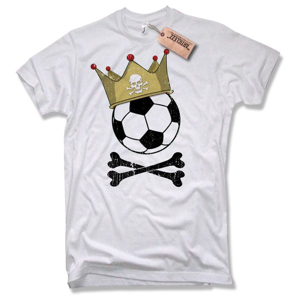 

fashion fussball konig t-shirt i socc l fubball i totenkopf i deutschland skull tee shirt sport hooded sweatshirt hoodie