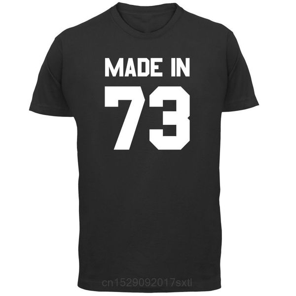 

made in '73 mens 13 colours 43rd birthday present gift 1973 short sleeves tshirt homme sport hooded sweatshirt hoodie men t shirt