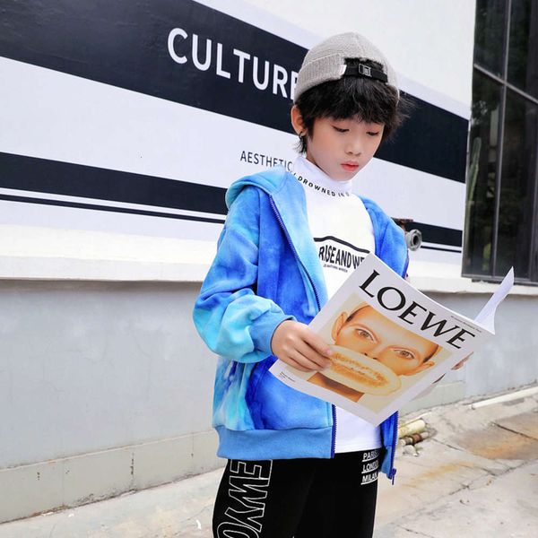 

2020 boys' fce et children's new winter hoodie, Black