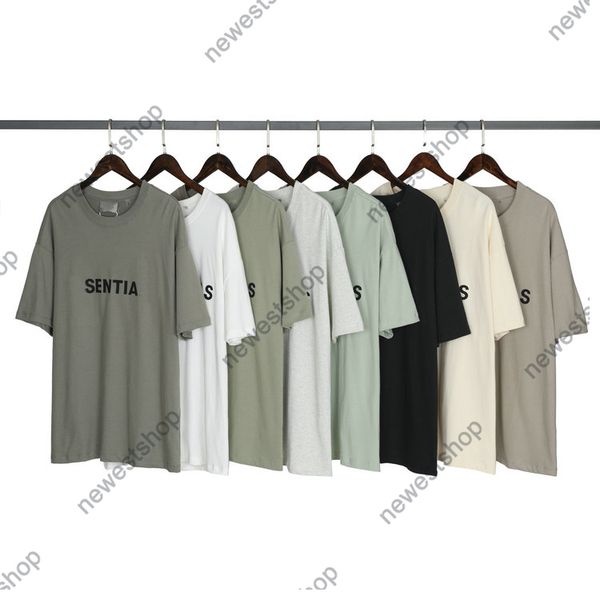 

20ss ins spring summer hip hop front 3d silicon tee skateboard tshirt men women short sleeve casual designer t shirt, White;black