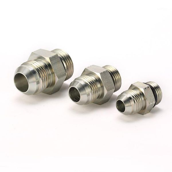 

1jo-12-10 hydraulic male jic to male sae o-ring tube adapter1