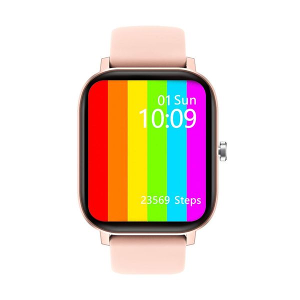 

dt36 smart watch 1.75 inch amoled screen tracker fitness sport women p8 pro smartwatch support bluetooth call android ios