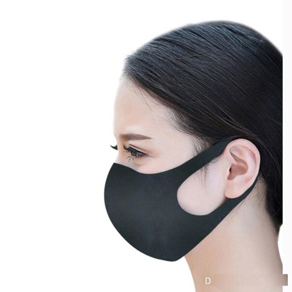 

cycling black protective anti dust mouth washable reusable mask women men kids dustproof mouth-muffle mask face mouth masks boom