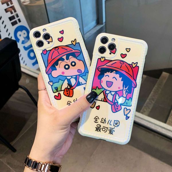 

chaopai cartoon imd is suitable for 12promax mobile phone case and vip 11 fine hole protective case