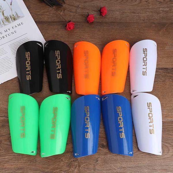 

elbow & knee pads 1 pair soccer shin guards for kids football leg sleeves support sock1, Black;gray