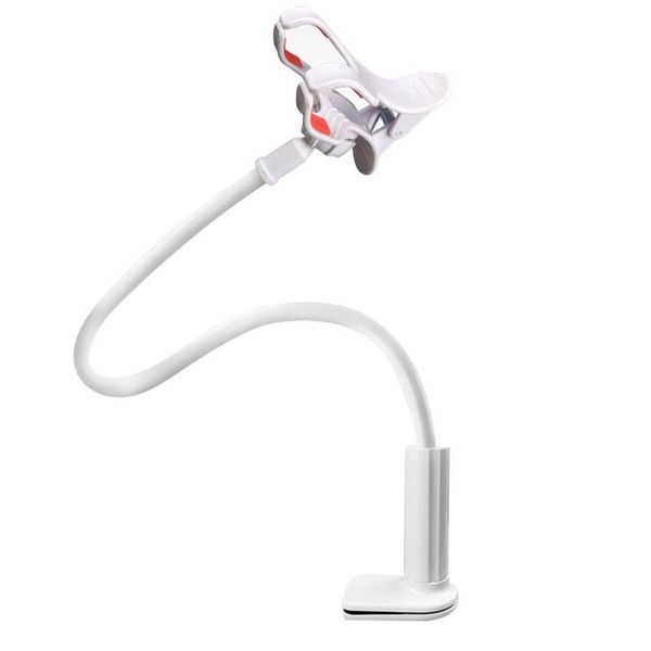

360 degree rotating portable mobile phone bracket clip holder phone stand long arm deskmount bed universal lazy bracket sqcojl