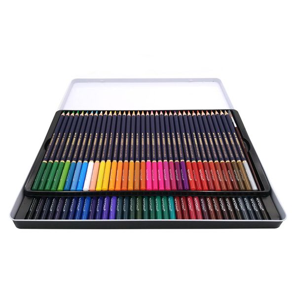 

12/24/36/48/72/100 set professional water soluble wood colored pencils premium soft core artist painting sketching art supplies