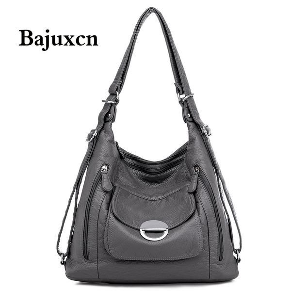 

luxury leather handbags women bags designer 2 layers multifunction shoulder bags for women 2021 high capacitytravel back pack m c1223